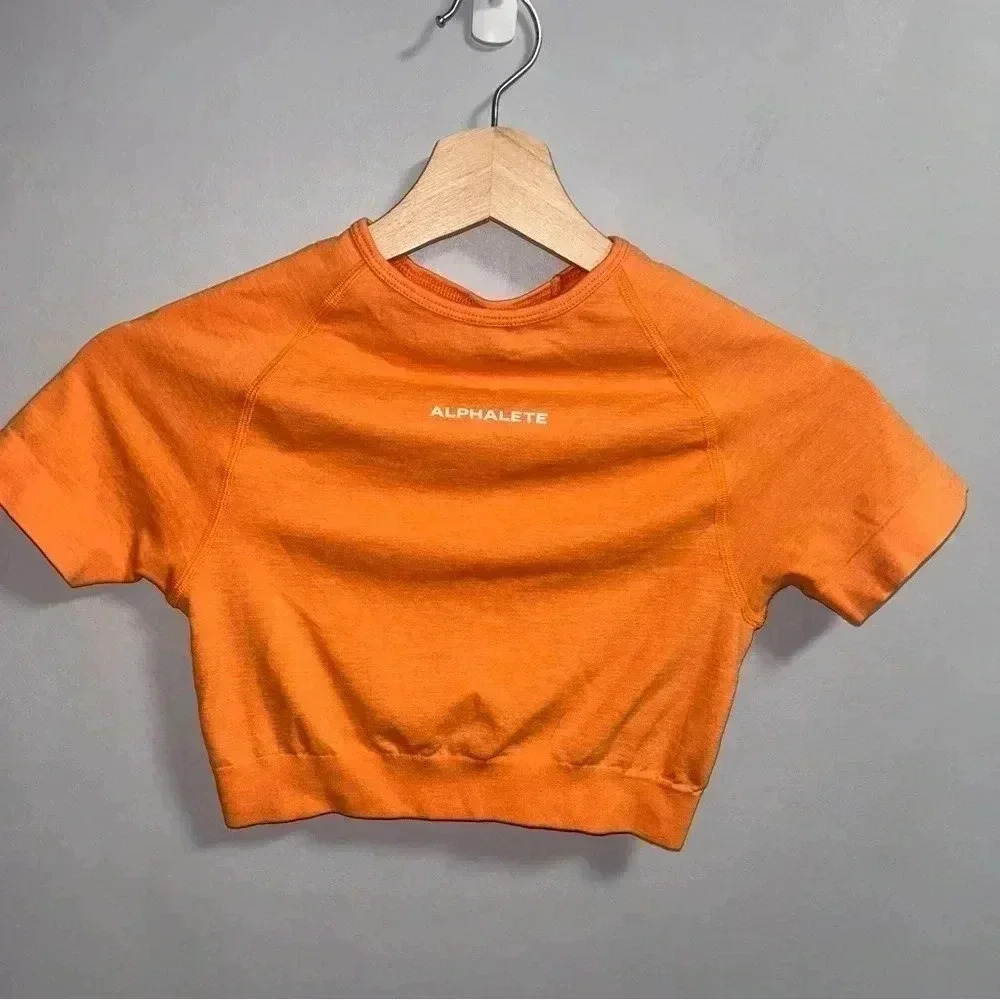 Alphalete Amplify SS Crop  Top